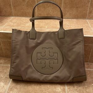 Tory Burch Ella beige tote